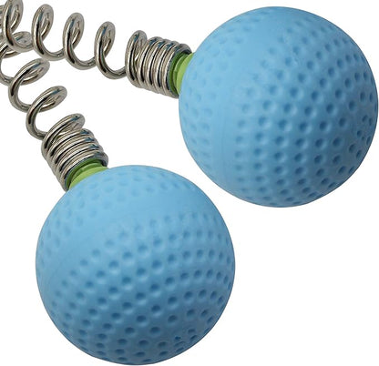 SinLoon Massager Ball Hammer(2-Pack) Hammer Stick Manual Beat Golf Ball Massager Back Shoulder Massage Full Body Reduce Fatigue Pain(Blue)