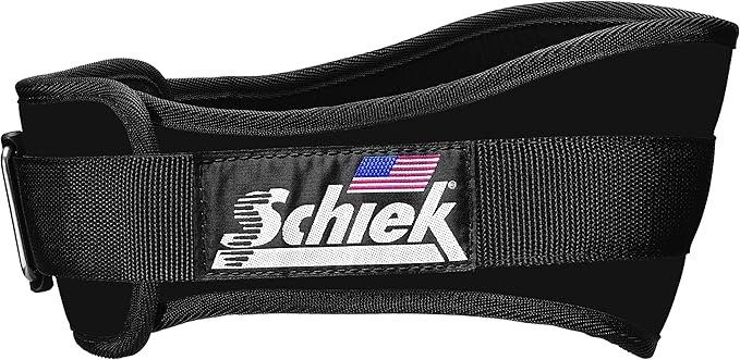 Schiek Sports 2006 Nylon 6" Weight Lifting Belt - Support Belt for Power Lifting