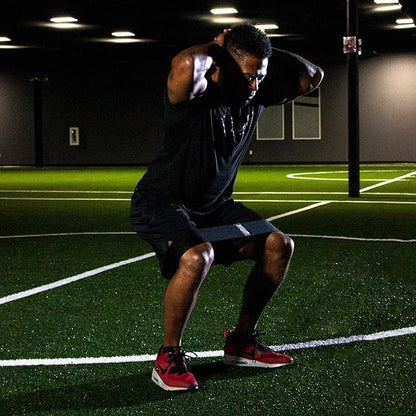 Serious Steel Fitness Hip and Glute Activation Band | Squat & Deadlift Warm-up Band for HIPS and Glutes