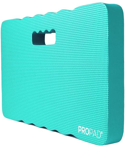 Thick Kneeling Pad, Garden Kneeler for Gardening, Bath Kneeler for Baby Bath, Kneeling Mat for Exercise & Yoga, Knee Pad for Work, Floor Foam Pad, Extra Large (XL) 18 x 11 x 1.5 Inches, Turquoise