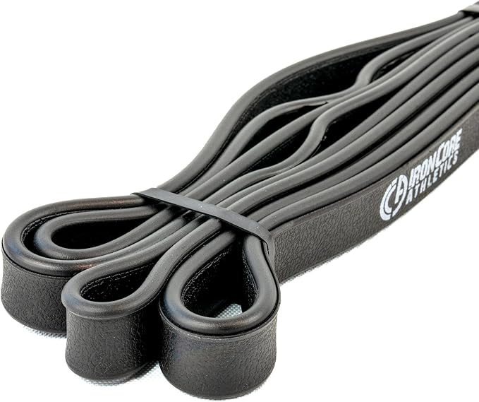 Premium Exercise Bands - Ultra Durable, Non-Slip, Comfort-Edge Resistance - Tested Over 30K Pulls - Three