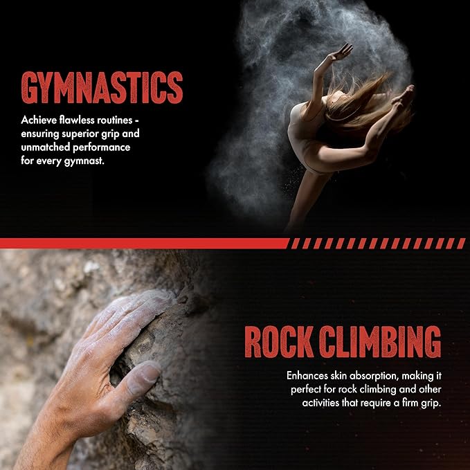 STYK Vaulter Magazine - Enhanced Liquid Chalk, No Mess, Work Out Chalk, Grip Boost, for Weightlifting, Gymnastics, Rock Climbing, Bodybuilding, Pole Vault, Crossfit, and More, Liquid Hand Chalk