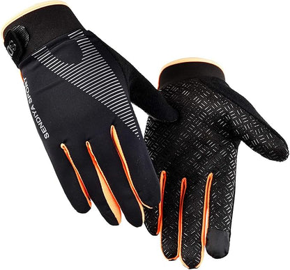YHT Workout Gloves, Full Palm Protection & Extra Grip, Gym Fishing Fencing Gloves for Weight Lifting, Training, Fitness, Exercise (Men & Women)