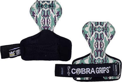 Cobra Grips PRO Weight Lifting Gloves Heavy Duty Straps Alternative with Power Lifting Hooks Padded Wrist Support for Deadlifts & Bodybuilding
