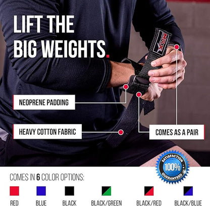 MRX Lifting Strap for Weightlifting Deadlift Straps for Powerlifting with Wrist Wrap Support for Strength Training Bodybuilding Wrist Straps for Weight Lifting|