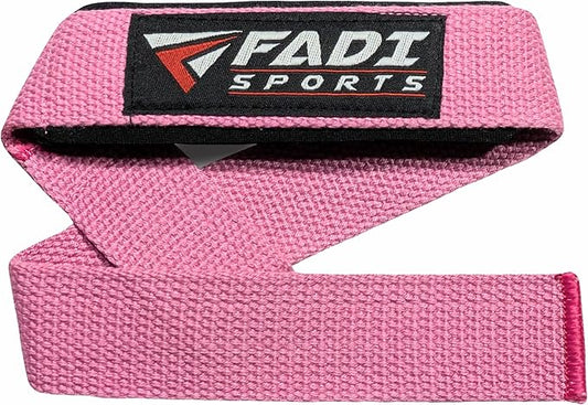 Lifting Wrist Straps for Weightlifting, Bodybuilding, Powerlifting & Deadlifts – 24 Inch Cotton Straps with Padded Neoprene for Strength Training & Grip Support