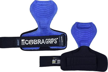 Cobra Grips PRO Weight Lifting Gloves Heavy Duty Straps Alternative with Power Lifting Hooks Padded Wrist Support for Deadlifts & Bodybuilding
