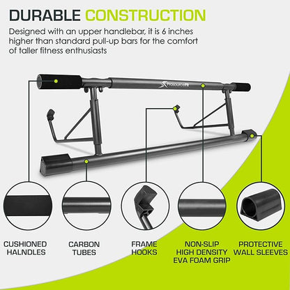ProsourceFit Pull Up Bar for Multi Use Fitness & Home Gym Exercise
