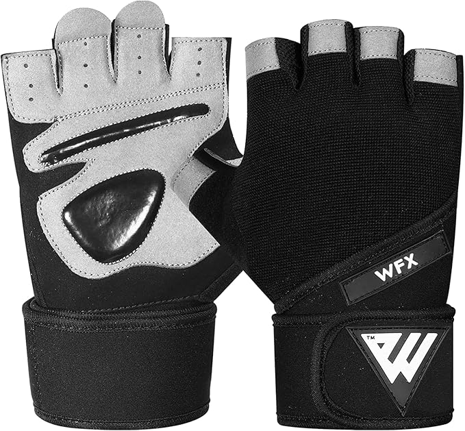 Gym Gloves Training Weight Lifting Gloves for Men Women Wrist Support Padded Extra Grip Palm Protection Fitness Workout Gloves Cycling,Hanging,Pull ups,Breathable