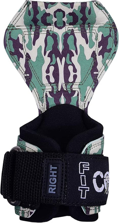 Cobra Grips PRO Weight Lifting Gloves Heavy Duty Straps Alternative with Power Lifting Hooks Padded Wrist Support for Deadlifts & Bodybuilding
