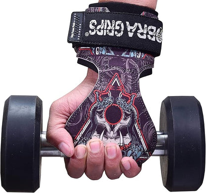 Cobra Grips PRO Weight Lifting Gloves Heavy Duty Straps Alternative with Power Lifting Hooks Padded Wrist Support for Deadlifts & Bodybuilding