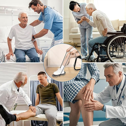 Knee Glider for Replacement, Leg Exerciser and Rehabilitation Device for Hip Replacement, ACL or PCL Surgery - Increase Range of Motion
