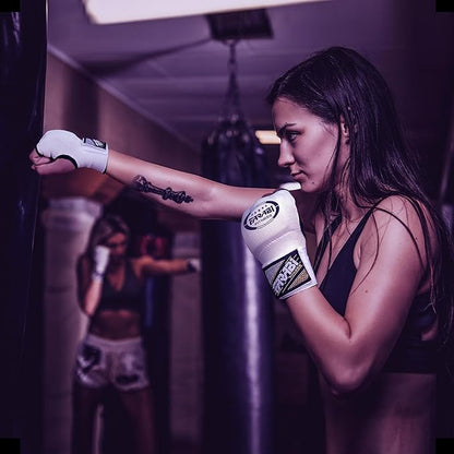 Farabi Quick Wraps Gloves Gel Paded Hand Wraps Adult MMA Boxing Muaythai Bandages Hand Protector 80cm Meter Wrist Support Strap Pair