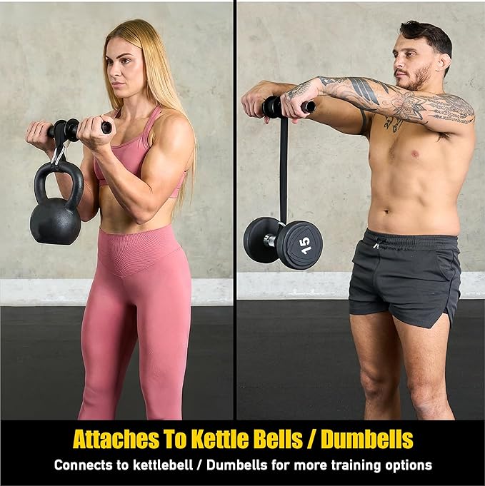 Elite Forearm Strengthener, Forearm Roller with 2x10lbs Sand Plates, Plates Holder & Adjustable Straps, Thick Anti-Slip Handle, Forearm Exerciser, Wrist Roller, Arm Blaster, Hand Grip Strengthener