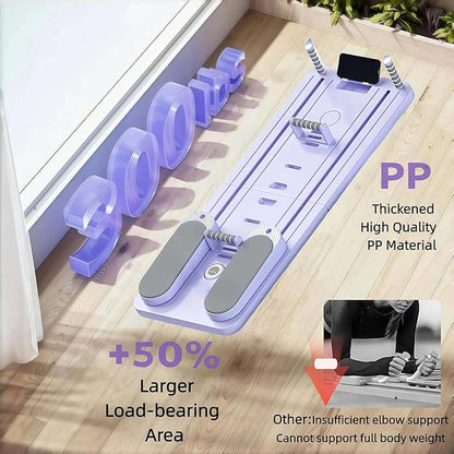 Pilates Board-Pilates Reformer Board,Multi-Purpose Portable Pilates Reformer Machine Home Pilates Kit for Home Workout,Fitness, Exercise,Abs,Core Equipment