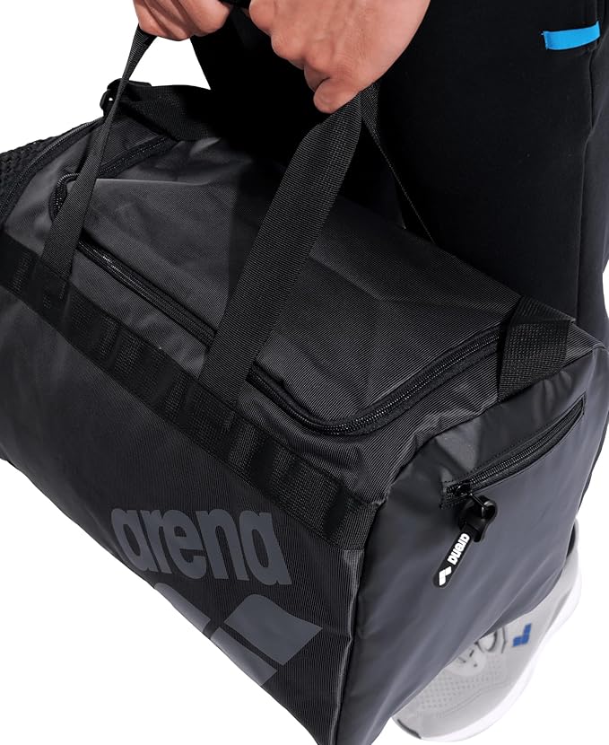 ARENA Unisex Arena All Set Duffle Bag Cabin Size Compact Team Luggage Travel Tote 40 Liters
