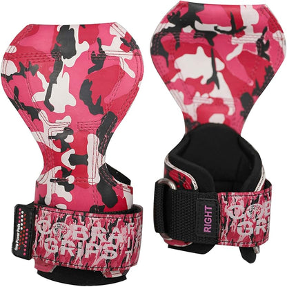 Cobra Grips PRO Weight Lifting Gloves Heavy Duty Straps Alternative with Power Lifting Hooks Padded Wrist Support for Deadlifts & Bodybuilding