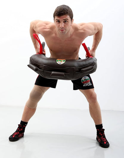 Bulgarian Bag Suples Original Featuring Genuine Leather Core for Maximum Strength and Martial Arts Training Efficiency