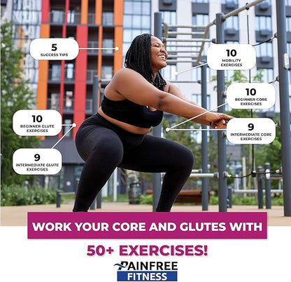 Exercise Flash Cards - Workout Cards Deck - Exercise Cards for Home Workouts Women & Men