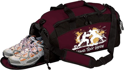 Personalized Martial Arts Duffel Bag – Custom Name Gym Bag for Karate, Taekwondo, Jiu Jitsu & MMA – Youth & Adult Training Gear Bag