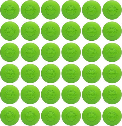 Velocity Lacrosse Balls - 1, 2, 3, 6, 12, 18, 24, 36, 60 and 120 Packs - for Practice, Official NFHS and College Approved Size