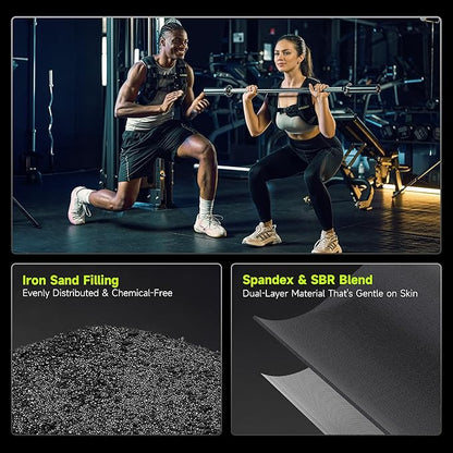 Weighted Vest Women with Pocket, SGS Certified Weighted Vest for Men, 5 10 15 20 25 30 lb Weight Vest with Reflective Strips Adjustable Buckle Straps for Walking Running Strength Training Cardio Workout