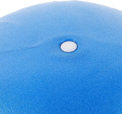 Small Pilates Ball 25cm Blue, Compact Yoga Exercise Ball for Home Workout Core Training, Reusable Gym Fitness Supply for Pilates and Physical Therapy