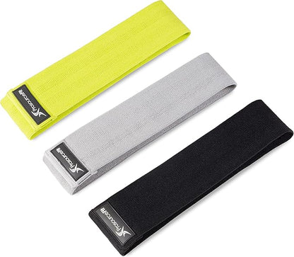 ProsourceFit Loop Resistance Bands Set of 3, 2-inch Wide for Leg Exercises and Physical Therapy