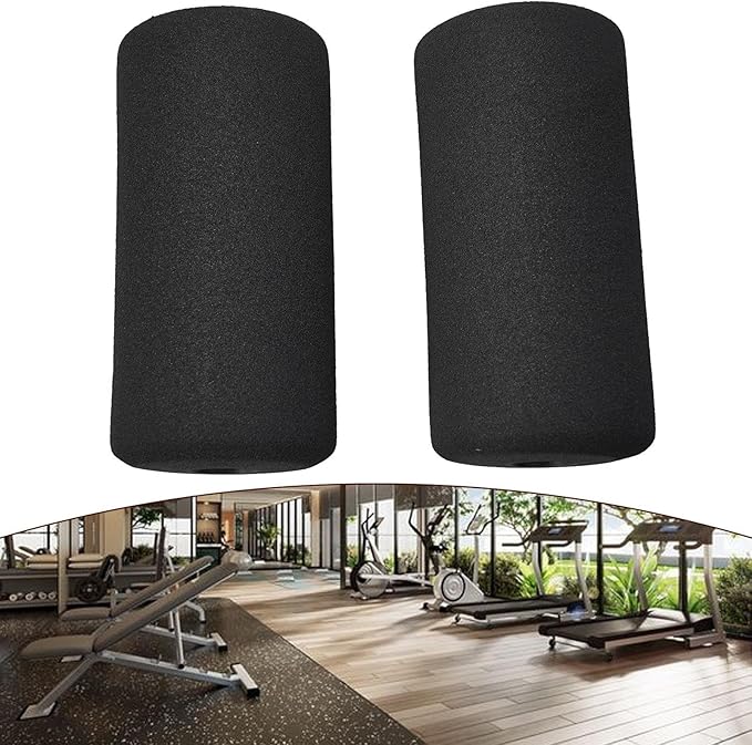 Foam Foot for PADS Rollers, Replacement Foam for PADS for Leg Curl Machine,Weight Bench Home Gym Exercise Machines Equipments(2PCS 160MM)