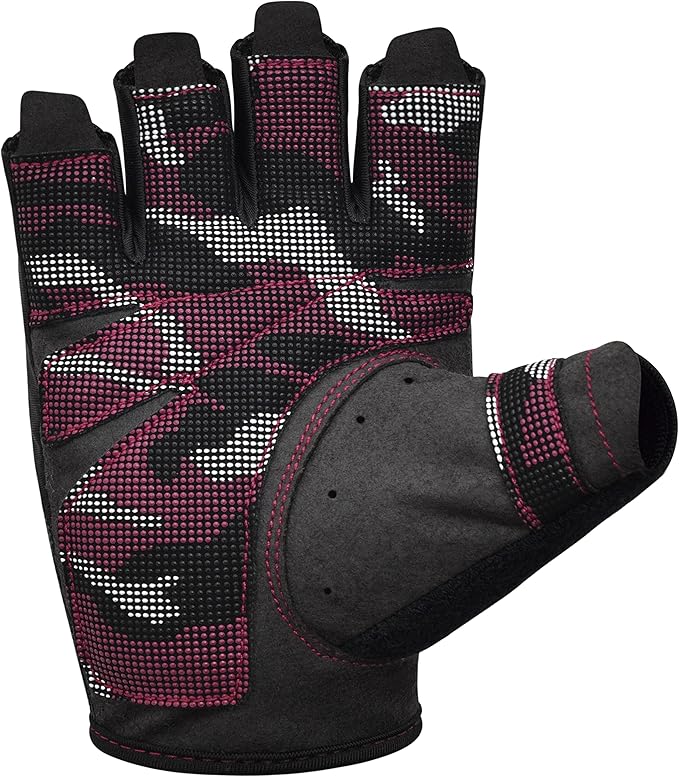 RDX Weight Lifting Gloves, Additional Stretchable Long Wrist Support, Full Palm Grip, Men Women Fitness HIIT Workout, Bodybuilding Powerlifting Strength Training Cycling Exercise Home Gym Equipment