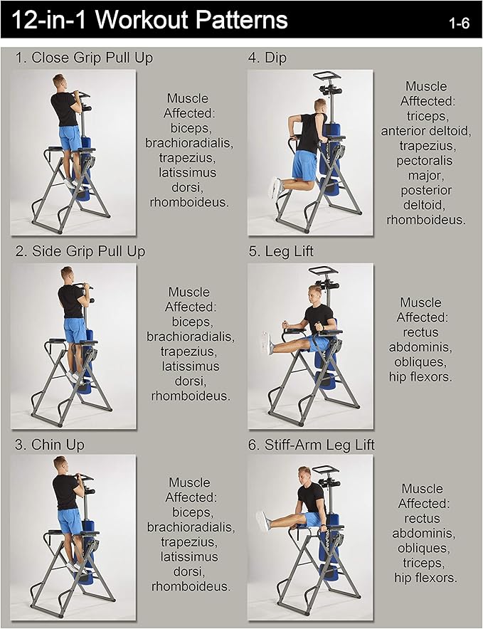 Innova Inversion Table with Power Tower