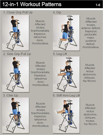 Innova Inversion Table with Power Tower