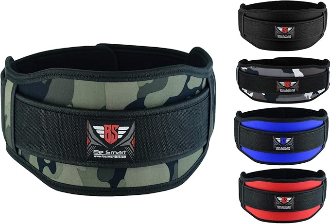 Weight Lifting Belt Neoprene Gym Fitness Workout Double Support Brace