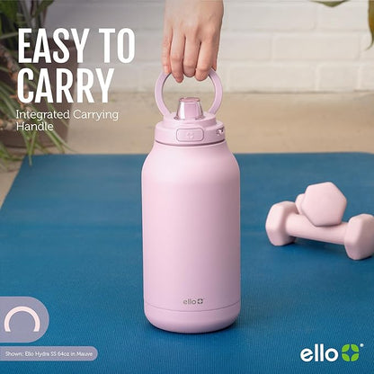 Ello Hydra 64oz Half Gallon Vacuum Insulated Stainless Steel Jug with Locking