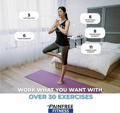 Exercise Flash Cards - Workout Cards Deck - Exercise Cards for Home Workouts Women & Men
