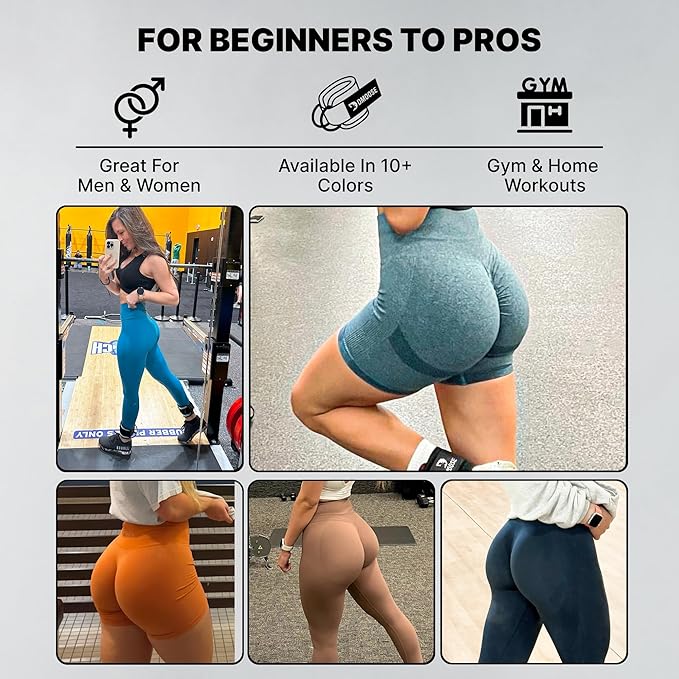 DMoose Fitness Ankle Strap for Cable Machine - One Size Fit with Premium Padding Cuffs, Ankle Bands for Working Out, Booty Workouts, Leg Extension, Hip Abductors, Kickbacks & Lower Body Exercises