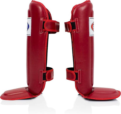 Fairtex SP3 Muay Thai Shin Guards for Men, Women, Kids | MMA Training, Kickboxing | Premium, Lightweight & Durable |Avoid shin splints During Training, Sparring