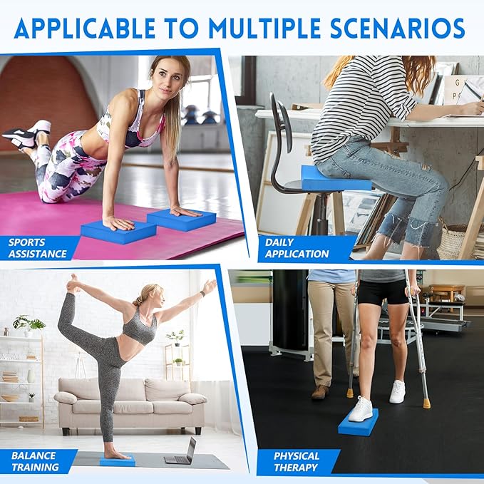 Balance Pad-2 Inch Thick Foam Exercise Pad, Non-Slip,Stability Trainer Pad for Physical Therapy,Yoga