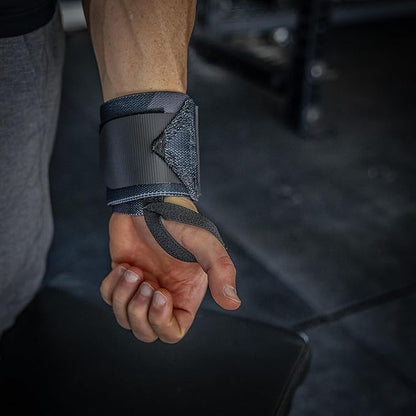 Iron Infidel Wrist Wraps for Weightlifting - 18" Heavy Duty Support for Working Out, Gym Accessories for Men - Use for Lifting, Crossfit, Fitness, Exercise, Bench Press, Powerlifting