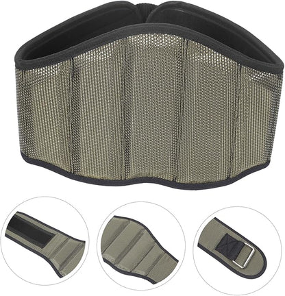 BESPORTBLE EVA Fitness Waist Belt with Lumbar Brace Support for Weightlifting and Deep Pulls Unisex Waistband for Powerlifting Squats and