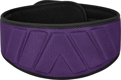 RDX Weight Lifting Belt, Curved Padded Back Lumbar Support, Fitness, Core Exercise Workout Bodybuilding Powerlifting Deadlifts Squats, Ladies Gents Men Women Home Gym Equipment