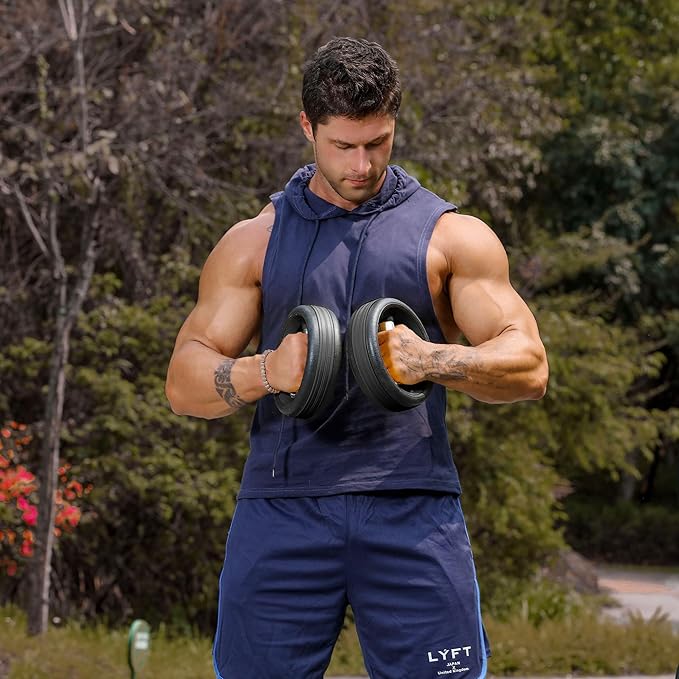Dumbbell Weight Plates –Dual Purpose Ergonomic Fitness Equipment, Multifunctional Design for Strength Training, Full Body Workouts and Home Gym