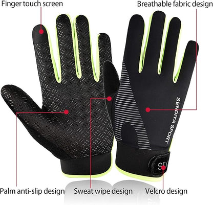 YHT Workout Gloves, Full Palm Protection & Extra Grip, Gym Fishing Fencing Gloves for Weight Lifting, Training, Fitness, Exercise (Men & Women)