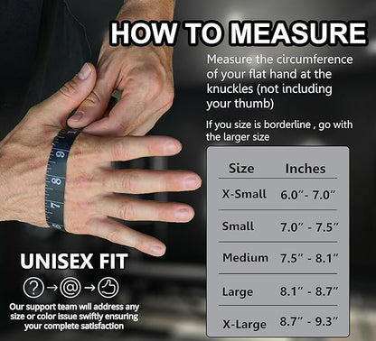 FITNESS FORCE Breathable Workout Gloves for Men and Women, Padded Weight Lifting Gloves with Full Palm Protection for Grip, Exercise, Cycling, Gym, Fitness Training