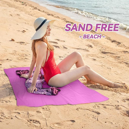 Microfiber Towel for Gym, Workout, Sweat Towel – Quick Dry, Ultra Compact, Lightweight & Super Absorbent(Purple,40x20 in)
