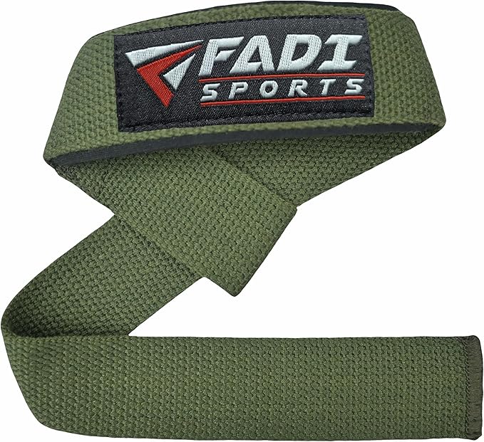 Lifting Wrist Straps for Weightlifting, Bodybuilding, Powerlifting & Deadlifts – 24 Inch Cotton Straps with Padded Neoprene for Strength Training & Grip Support