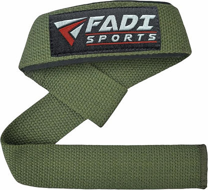 Lifting Wrist Straps for Weightlifting, Bodybuilding, Powerlifting & Deadlifts – 24 Inch Cotton Straps with Padded Neoprene for Strength Training & Grip Support