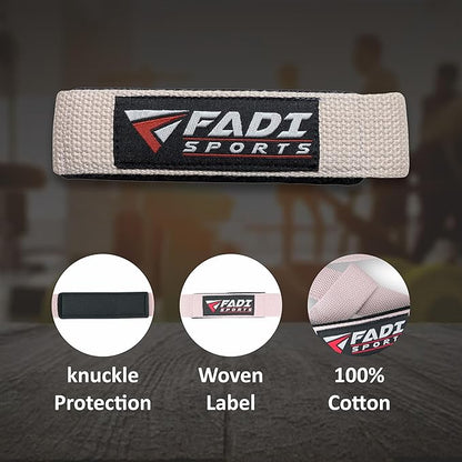 Lifting Wrist Straps for Weightlifting, Bodybuilding, Powerlifting & Deadlifts – 24 Inch Cotton Straps with Padded Neoprene for Strength Training & Grip Support