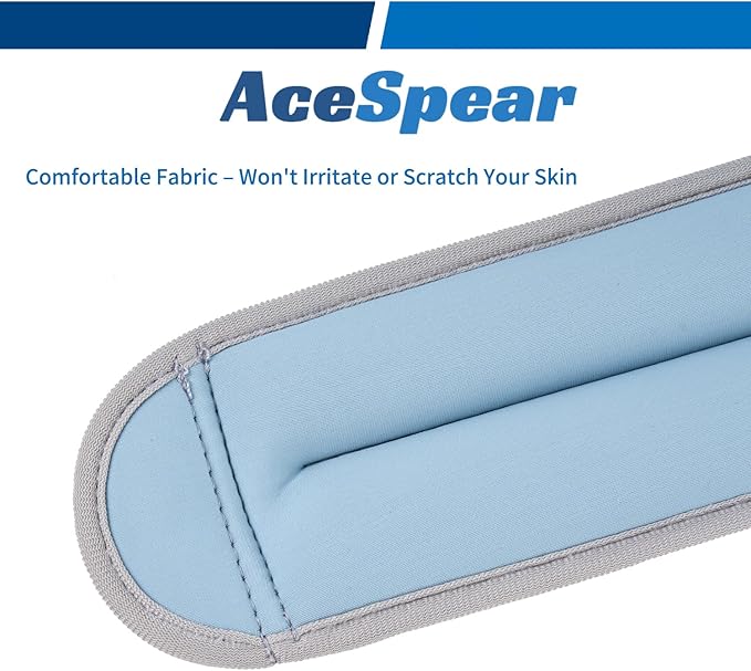 AceSpear Ankle Weights Sets for Men Women Kids 1lb 2lb 3lb 4lb 5lb Leg Weights Arm Wrist Weights Gym for Foot Exercise Training Workout Walking Jogging Yoga