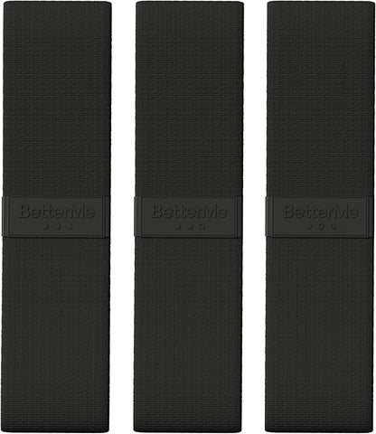 BetterMe Pilates Loop Bands – Resistance Bands Set for Women – Elastic Workout Bands for Glutes, Legs & Core – Home Fitness & Exercise Bands